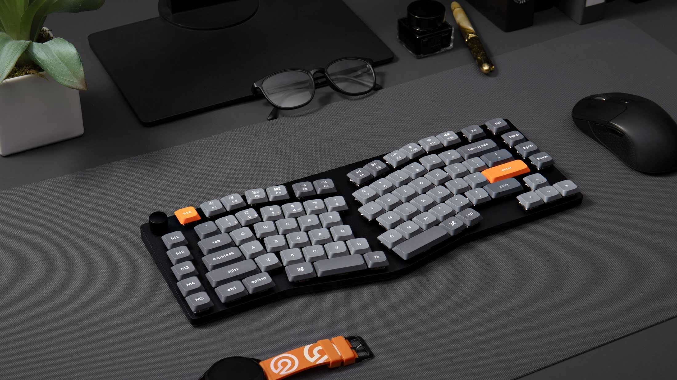 Keychron K15 Max QMK/VIA ワイヤレス カスタム・メカニカルキーボード
