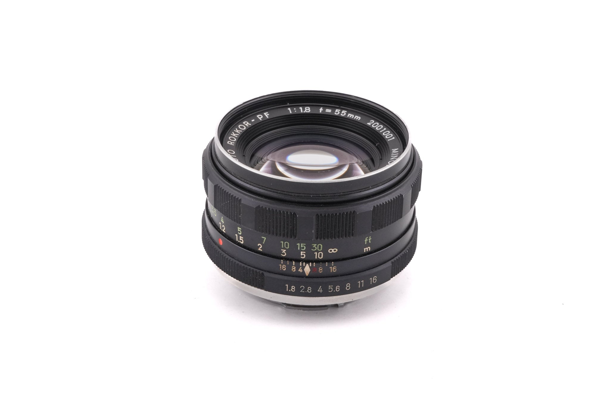 Minolta 55mm f1.8 Auto Rokkor-PF - Lens – Kamerastore