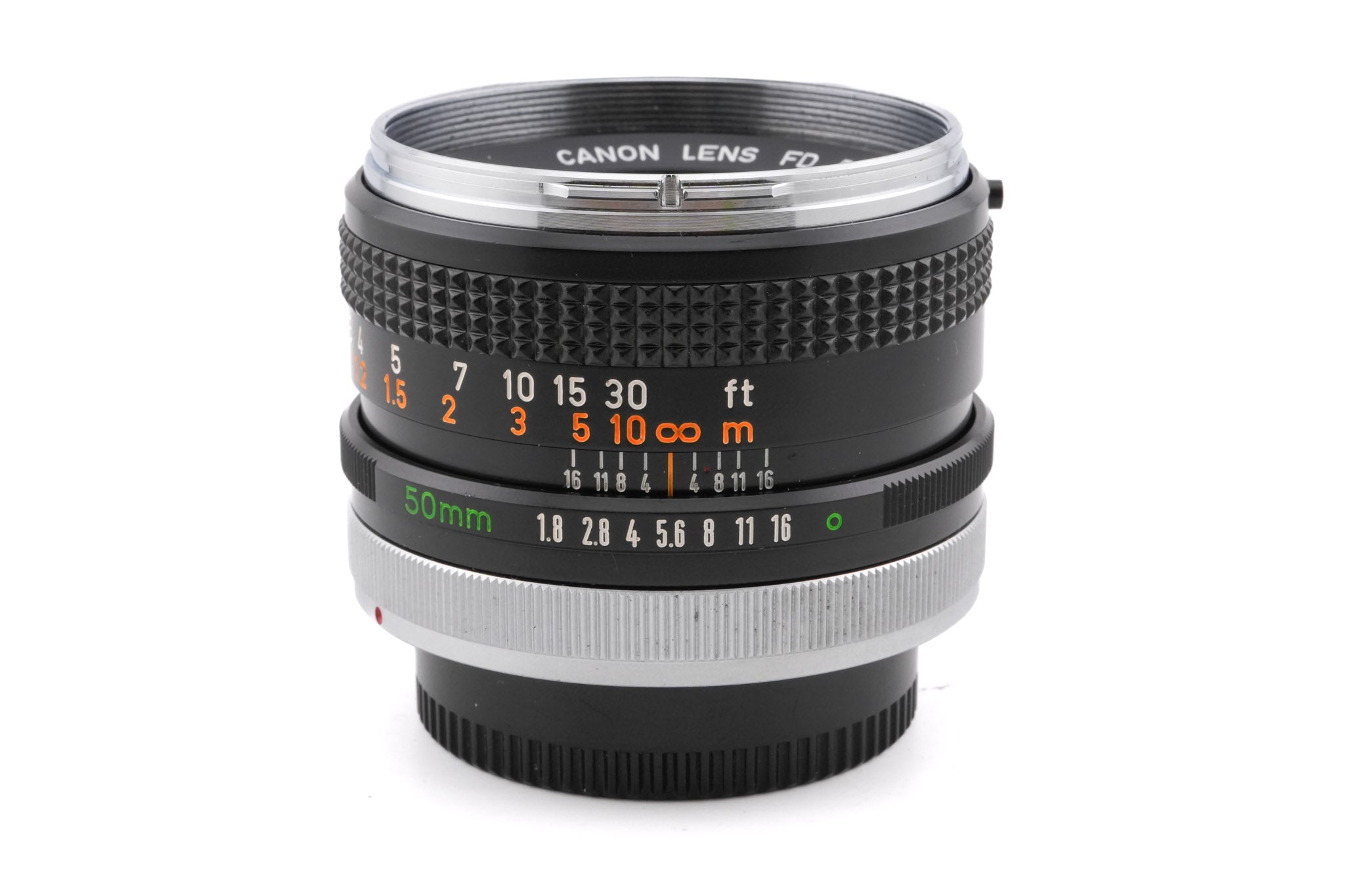 Canon 50mm f1.8 (Chrome Nose) - Lens – Kamerastore