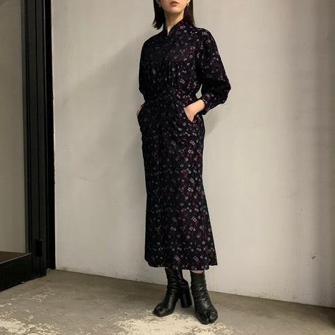 Mame Kurogouchi】 Floral Jacquard Flare Dress – ONENESS ONLINE STORE