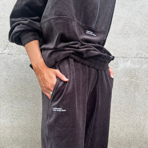 FreshService】 VELOUR JERSEY PULLOVER FSC243-30144 / VELOUR JERSEY
