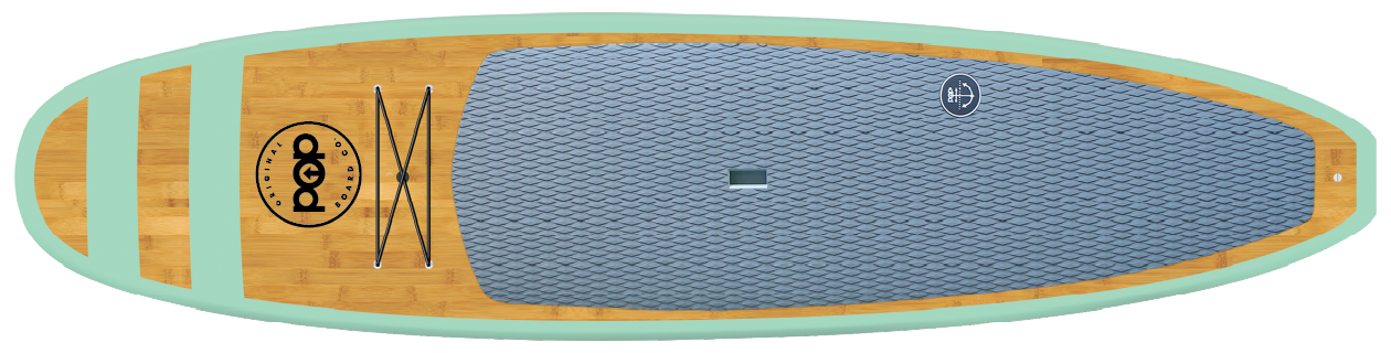 11' Huckleberry SUP - High Volume Bamboo Cruiser Board