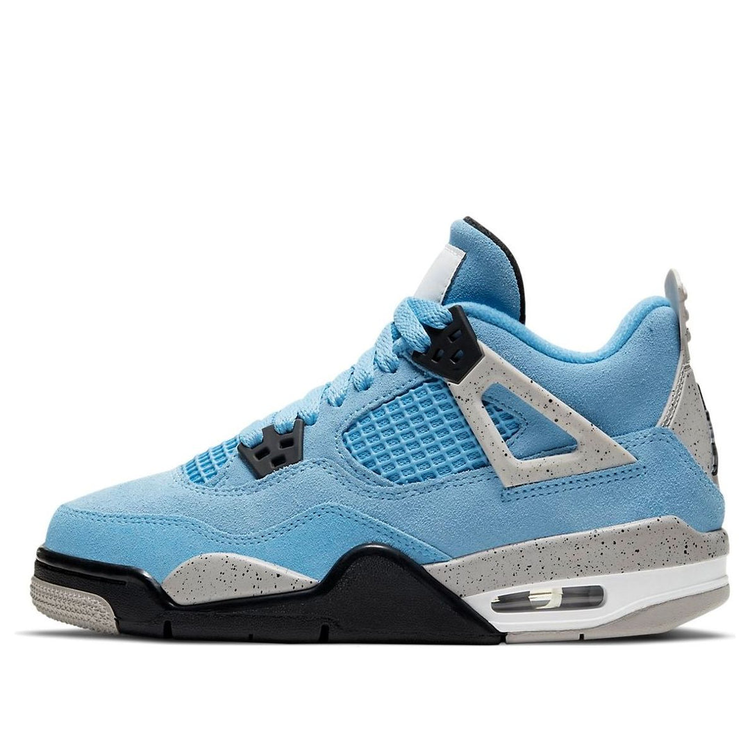 GS) Air Jordan 4 Retro 'University Blue' 408452-400