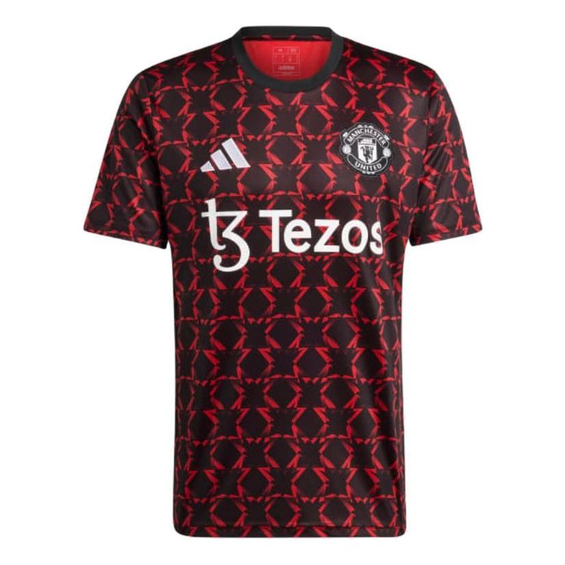 adidas Manchester United Pre-Match Soccer Jersey Asia Sizing