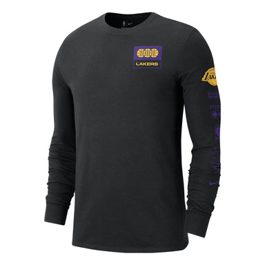 Nike x NBA Los Angeles Lakers Long Sleeve T-shirt 'Purple White