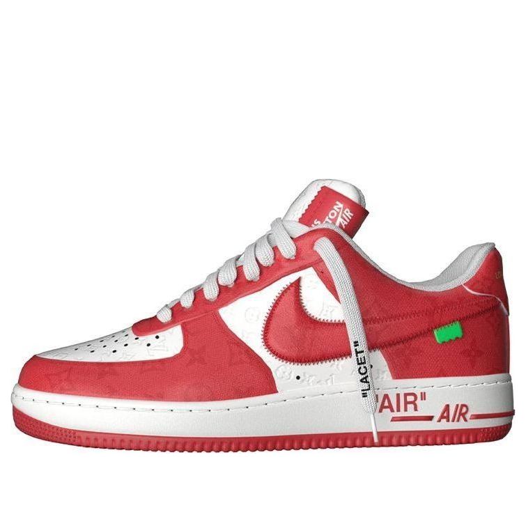 Nike x LOUIS VUITTON LV Air Force 1 Low 'Red White' 1A9VA7