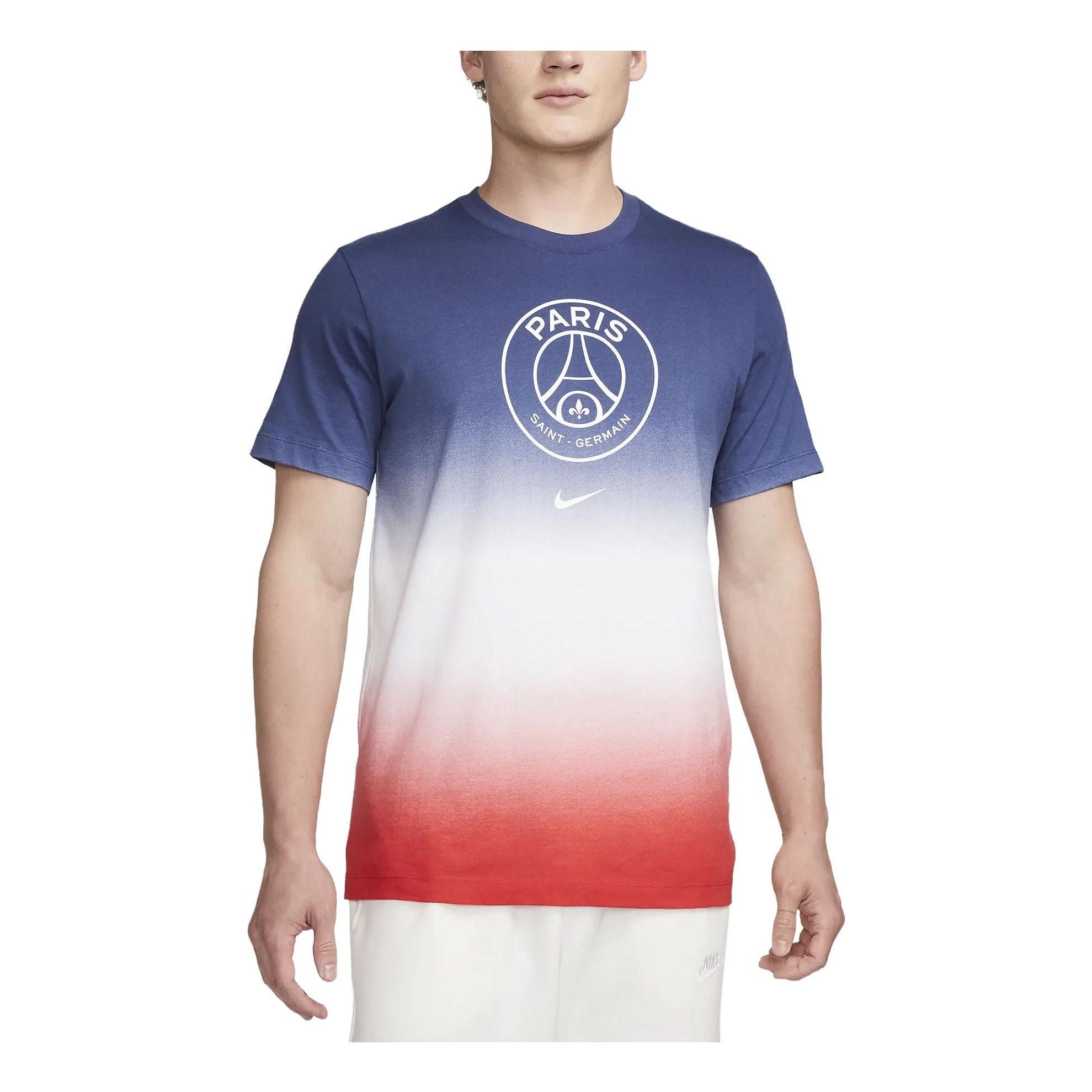 Nike Paris Saint-Germain Crest Soccer T-Shirt 'Red White Blue