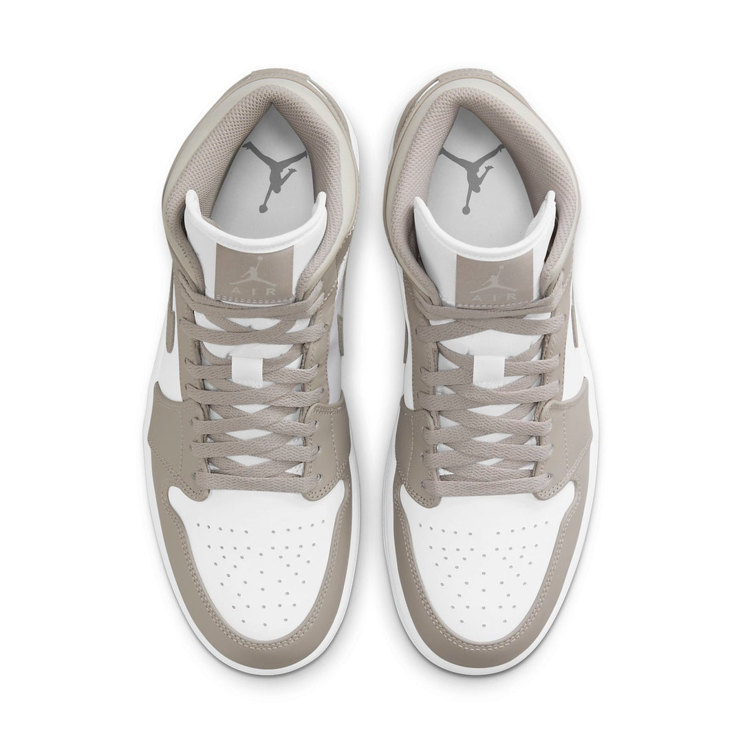 Air Jordan 1 Mid 'College Grey Linen' 554724-082