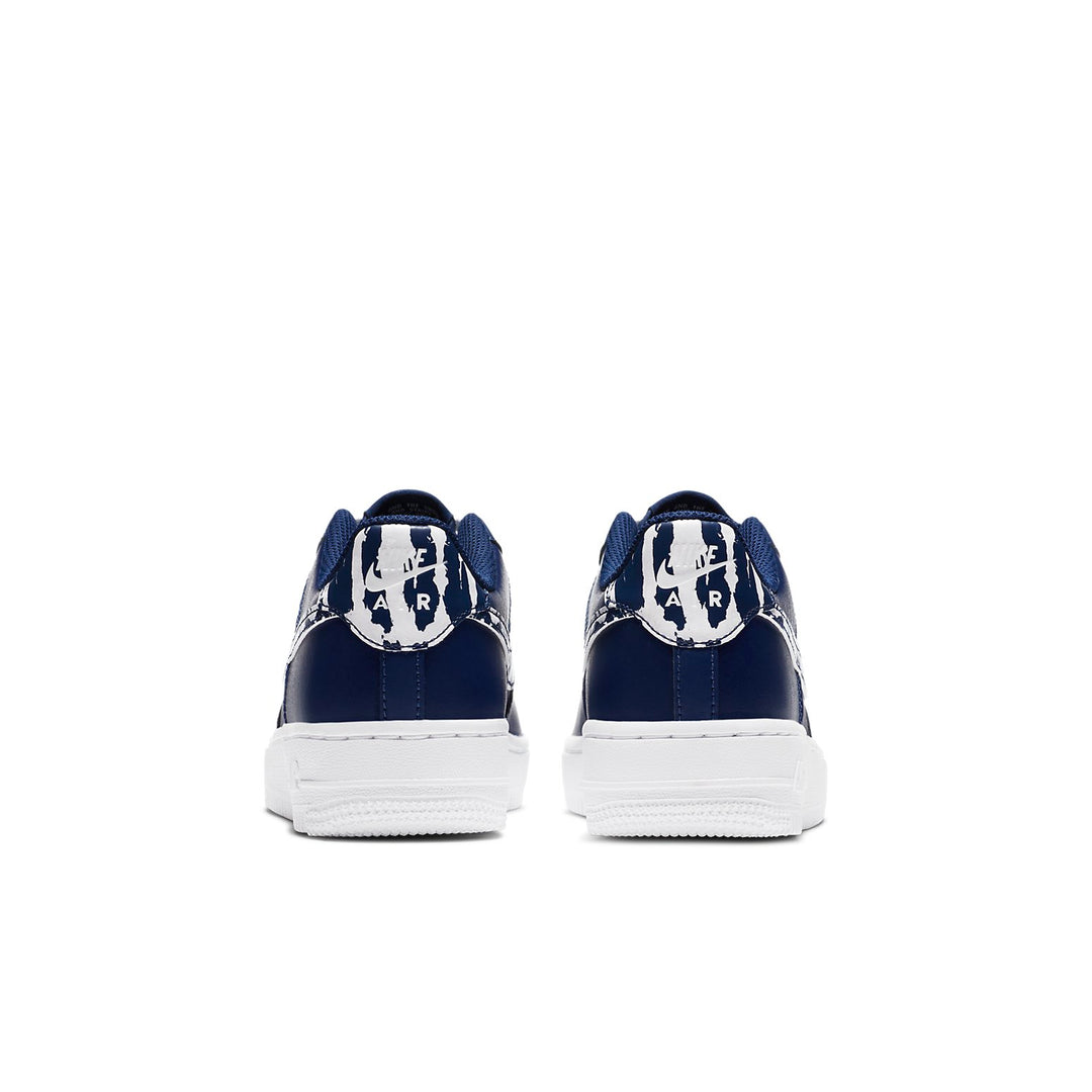 GS) Nike Air Force 1 LV8 1 'Splatter Swoosh - Blue Void' CZ7878-400