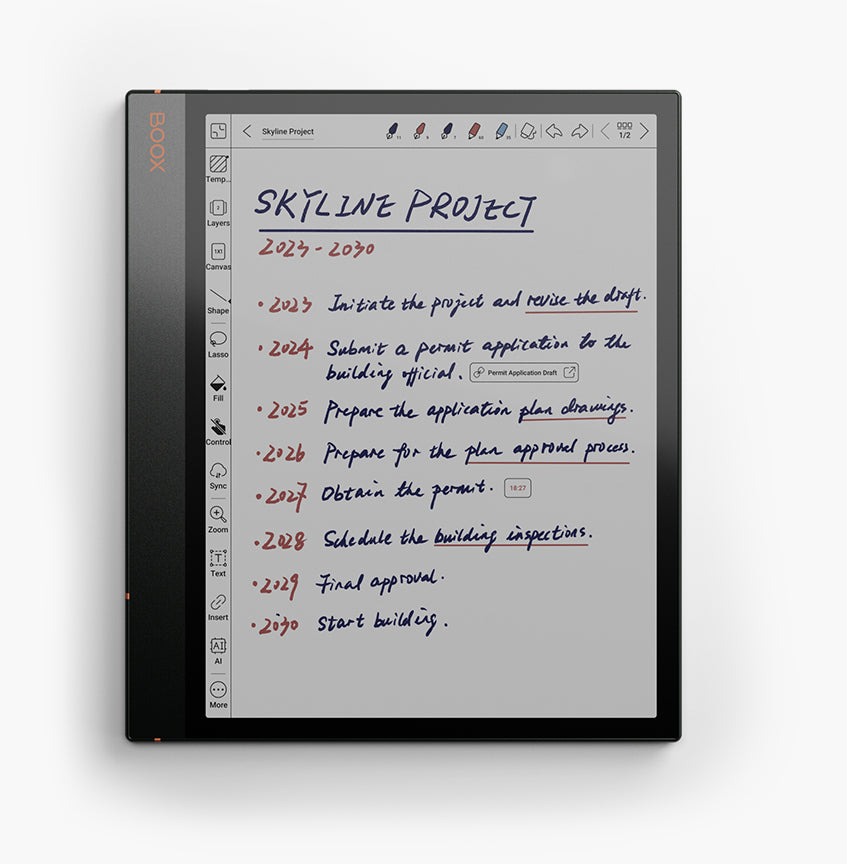 BOOX Note Air3 C | 10.3'' Color ePaper Reader and Notepad – The