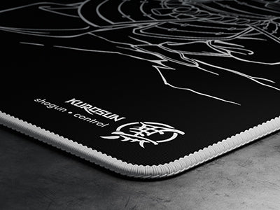 Kurosun(クロサン) Shogun Premium Gaming Mousepad Black XLサイズ