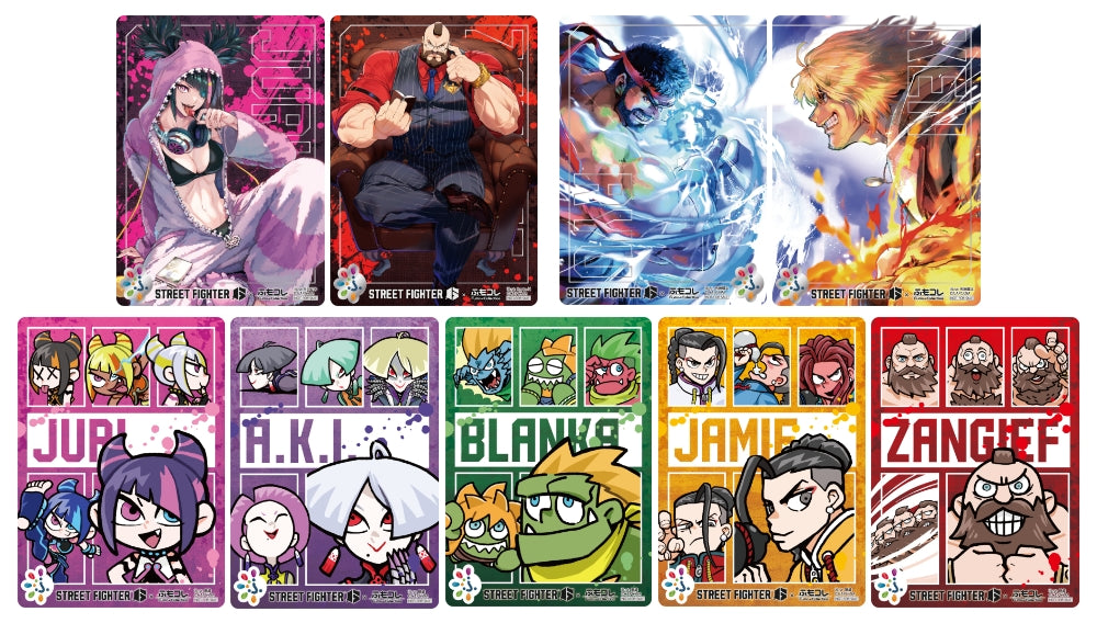 ふもコレ × STREET FIGHTER 6 キーキャップセット A.K.I.｜ふもコレ