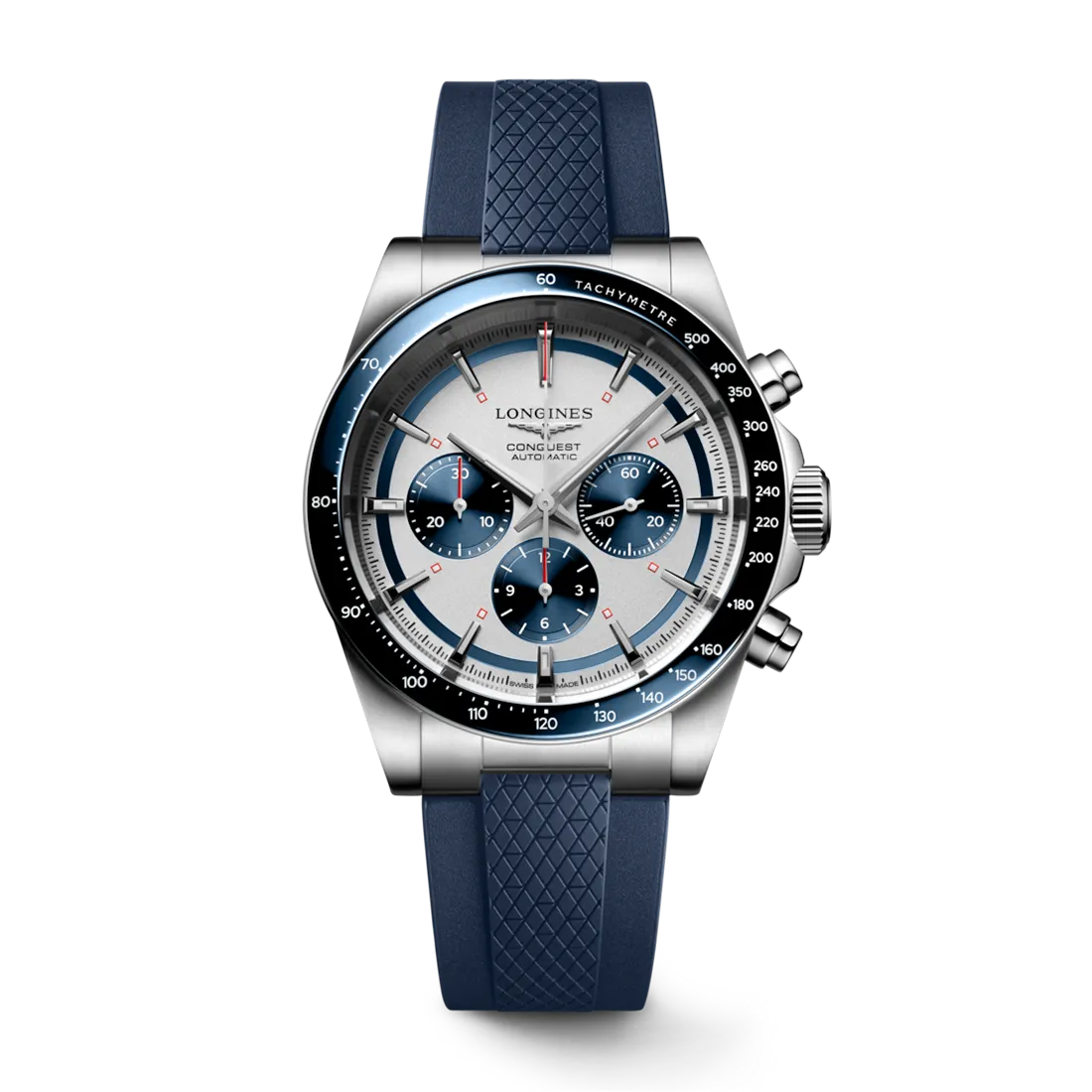 コンクエスト クロノグラフ 42mm L3.835.4.98.9｜ロンジン – アイアイ