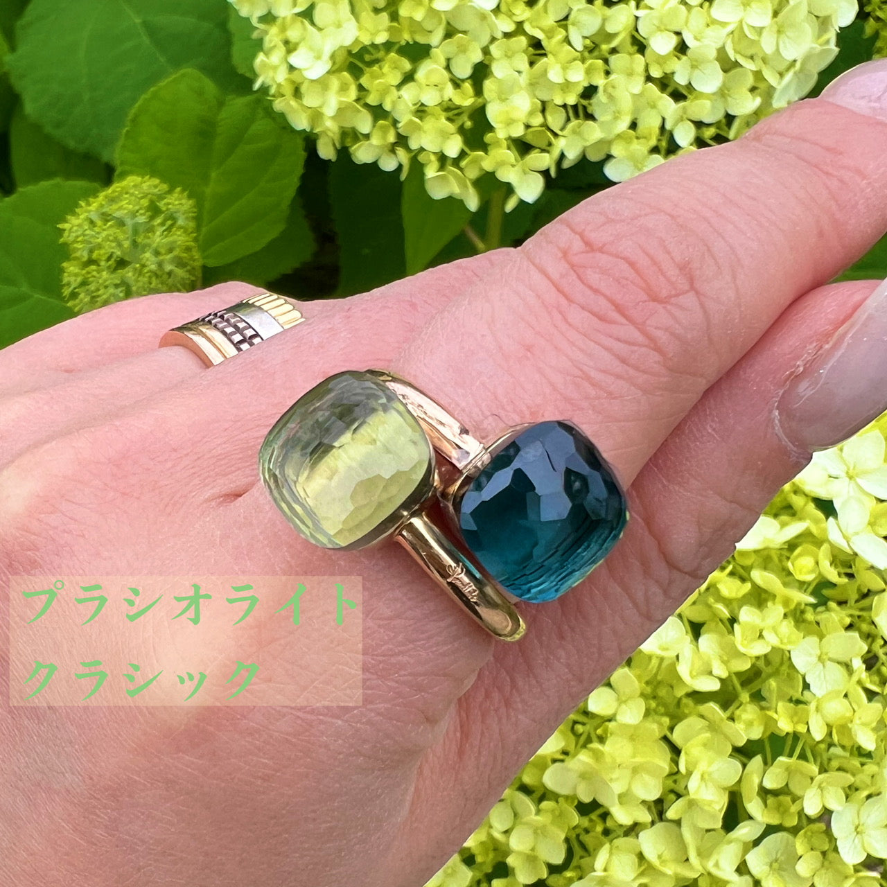 ポメラート】名品ヌードリング💍人気のロンドンブルートパーズにどの