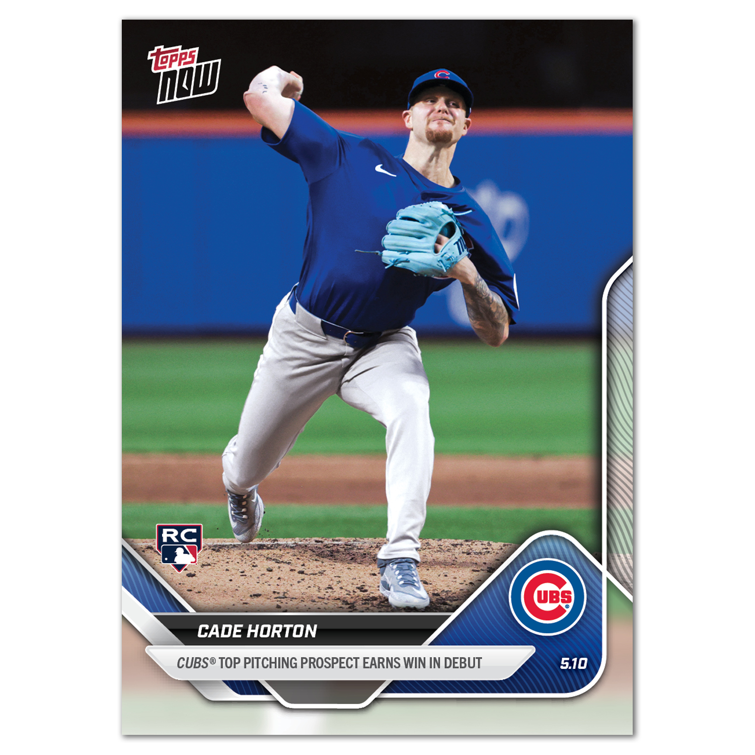 Cade Horton - 2025 MLB Topps NOW® - Card 162
