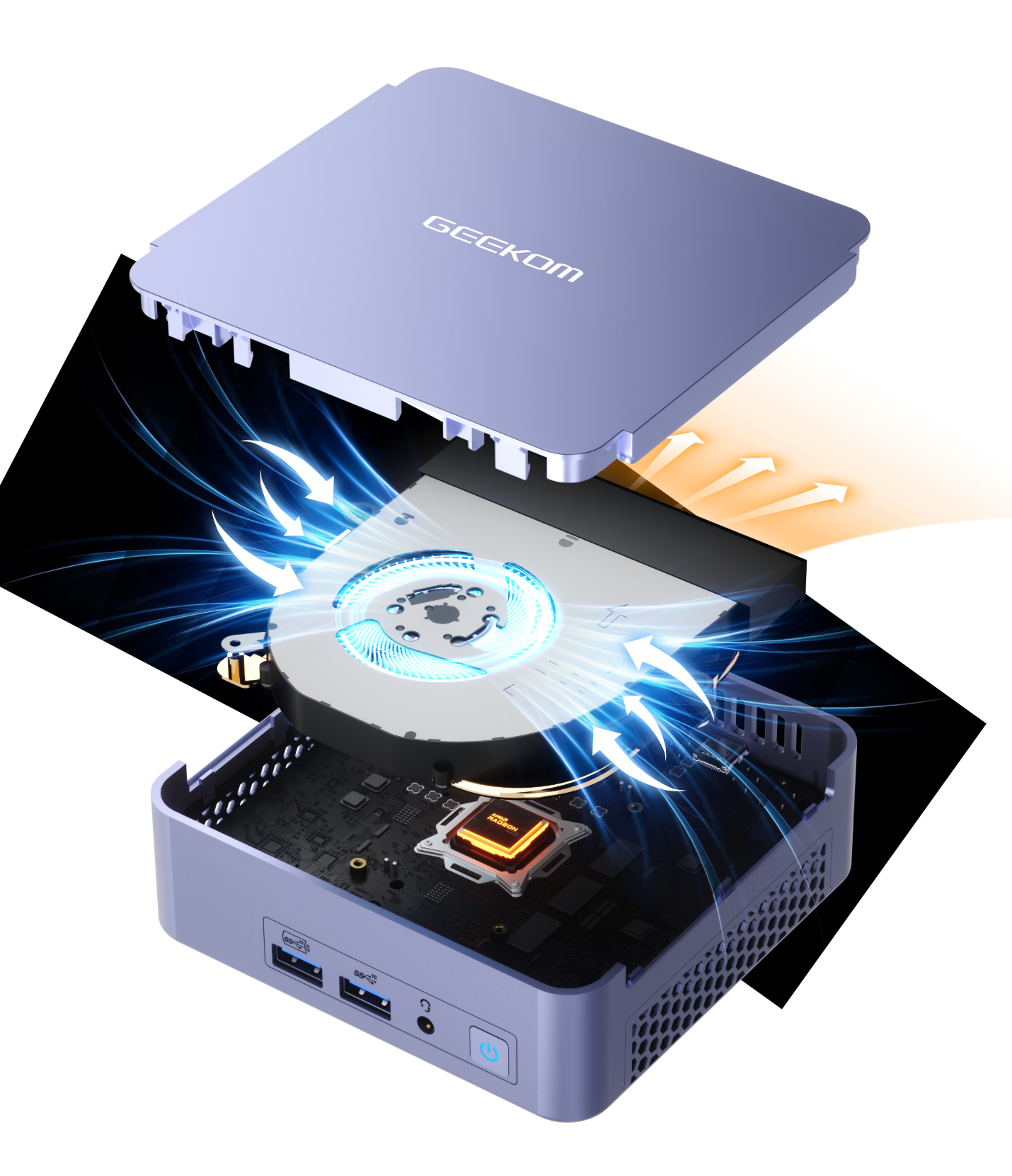 GEEKOM NUC AX7 ミニPC AMD RYZEN R9-7940HS