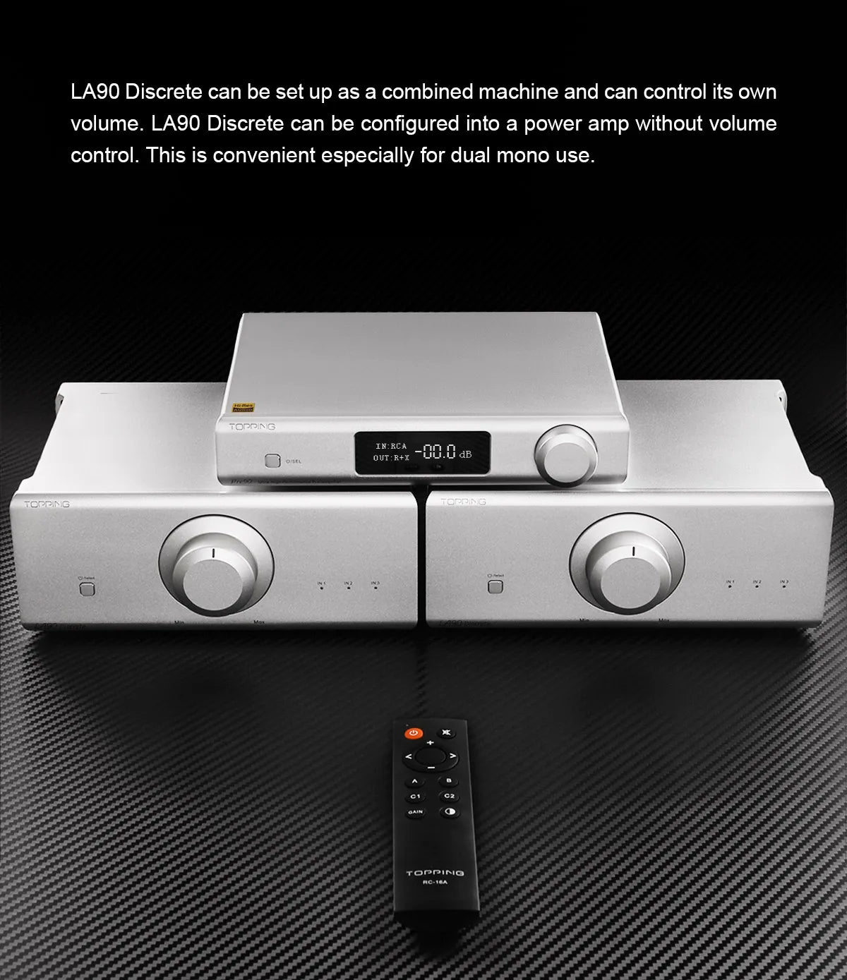 TOPPING LA90 Discrete Speaker Amplifier