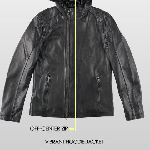 RIDEZ VIBRANT HOODIE JACKET レザージャケット RR04 | バイク用品はRIDEZ