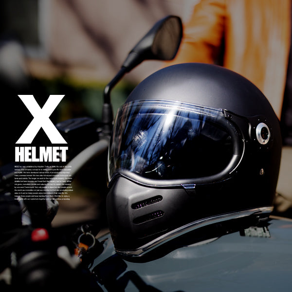 バイク用フルフェイスヘルメットRIDEZ X HELMET OFF WHITE | バイク