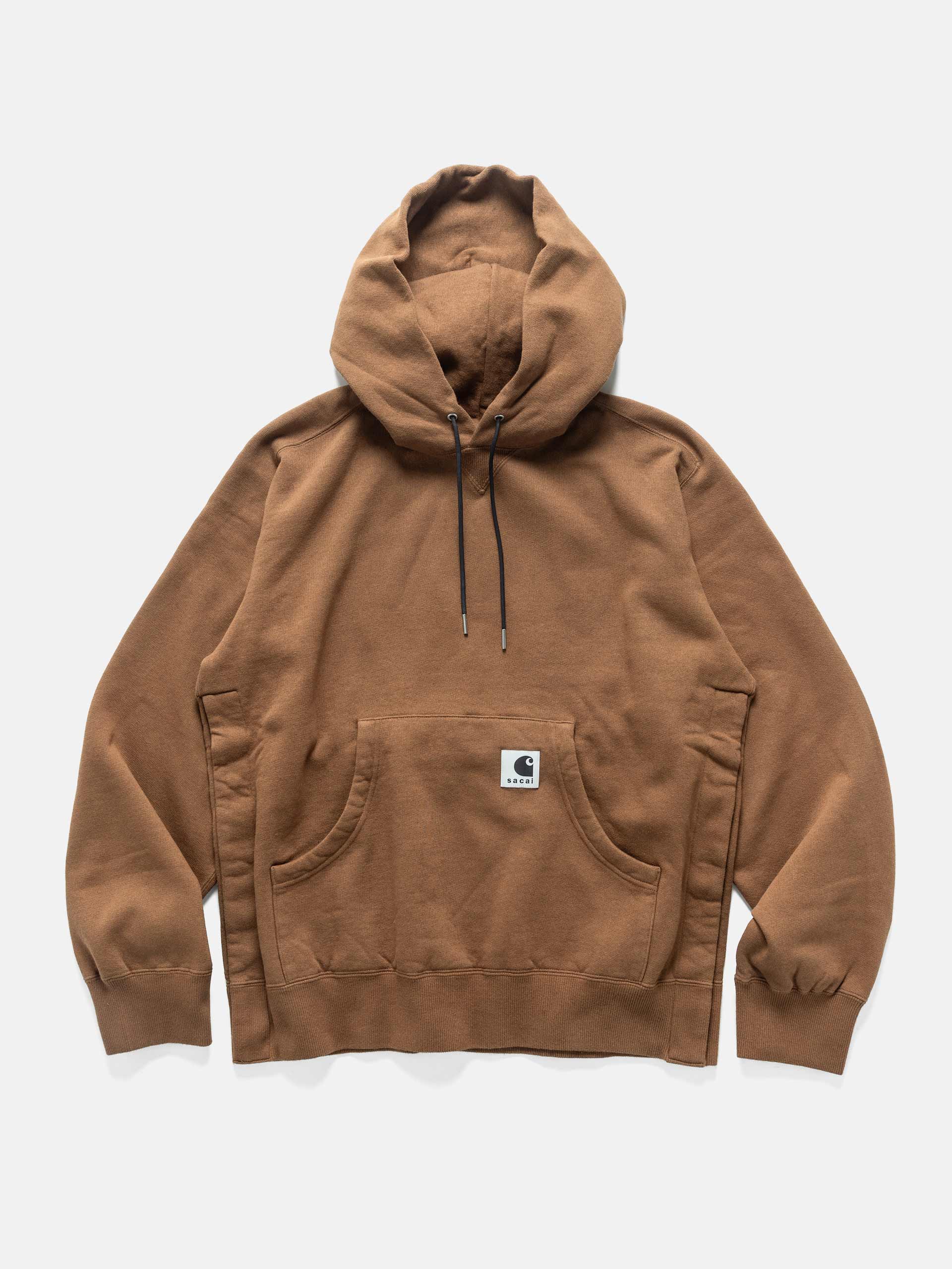 x Carhartt WIP Cotton Jersey Hoodie Dark Beige | HAVEN