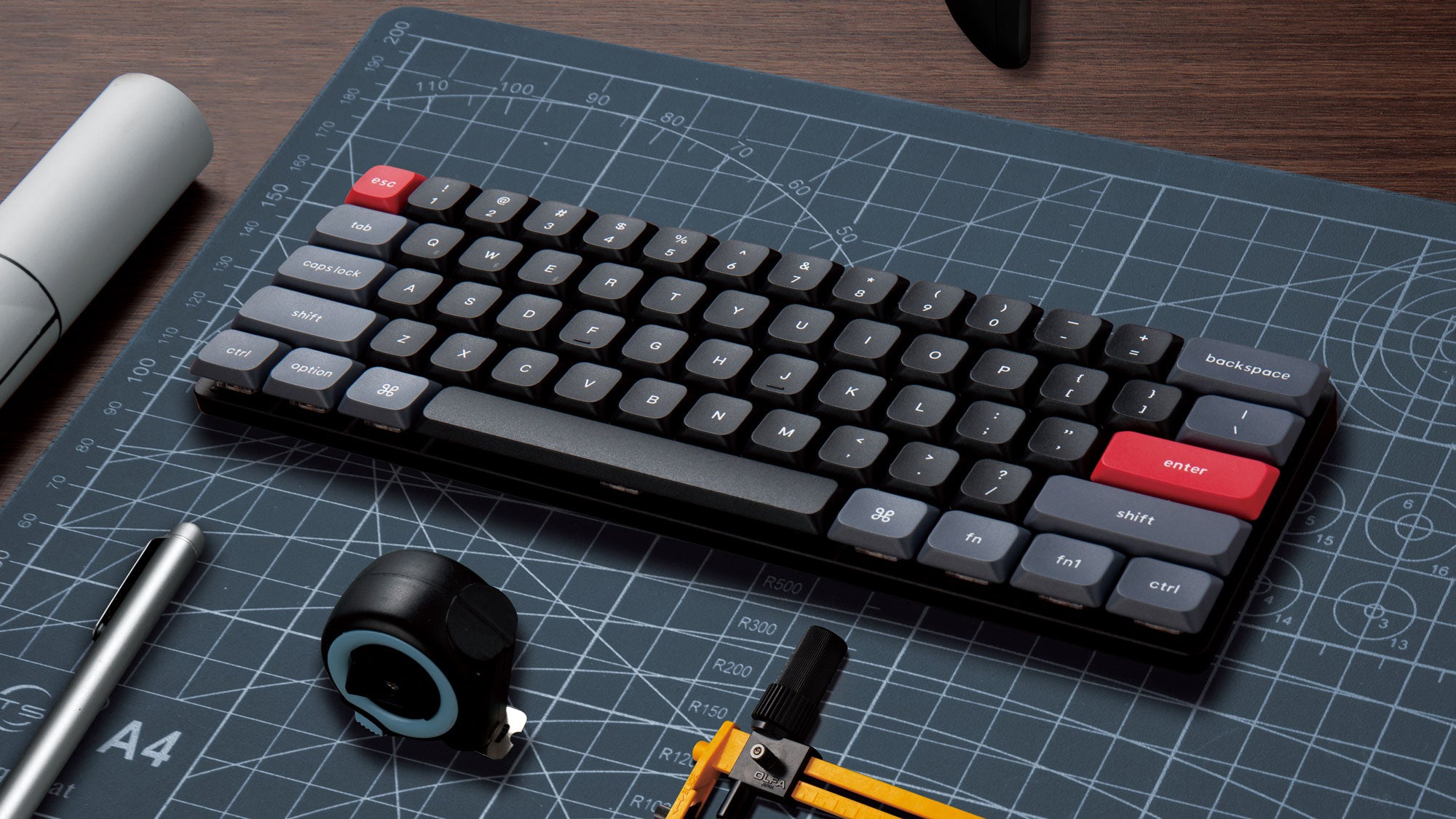 Keychron K9 Pro QMK/VIA Wireless Custom Mechanical Keyboard