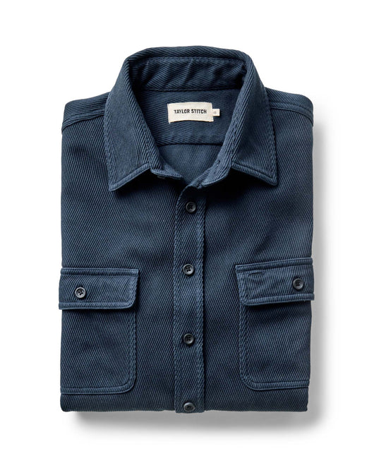 The Utility Shirt in Mulch Sashiko | Taylor Stitch