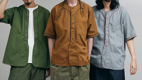 近日入荷予定》BASEBALL SHIRT - SHORT SLEEVE – ナイジェル・ケーボン