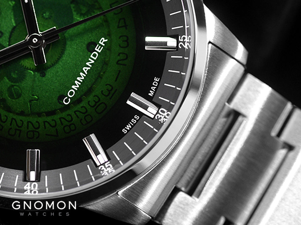 Mido Commander Gradient Green Ref. M021.407.11.411.03
