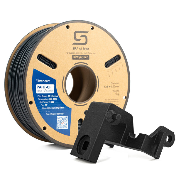 PAHT-CF Core Black | PPA-CF Carbon Fiber Filament for FDM printers