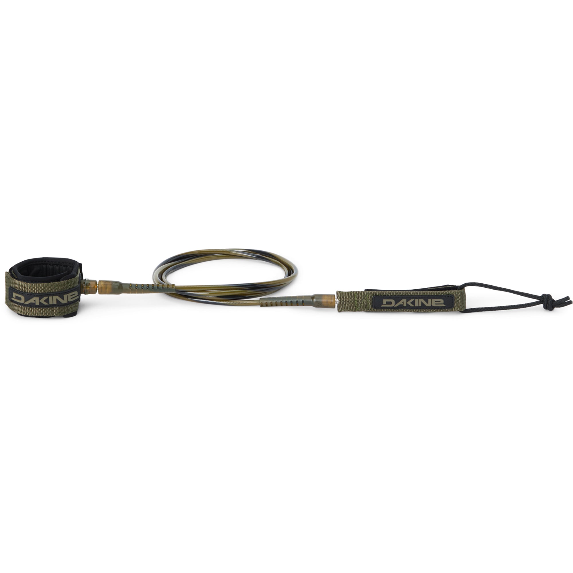 Kainui Team Leash 8Ft X 1/4In - Dark Olive – Dakine