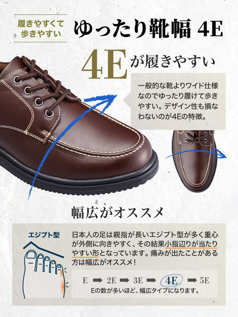 ゆったり幅広 4E 超軽量 で 防水 カジュアル な ウォーキング シューズ