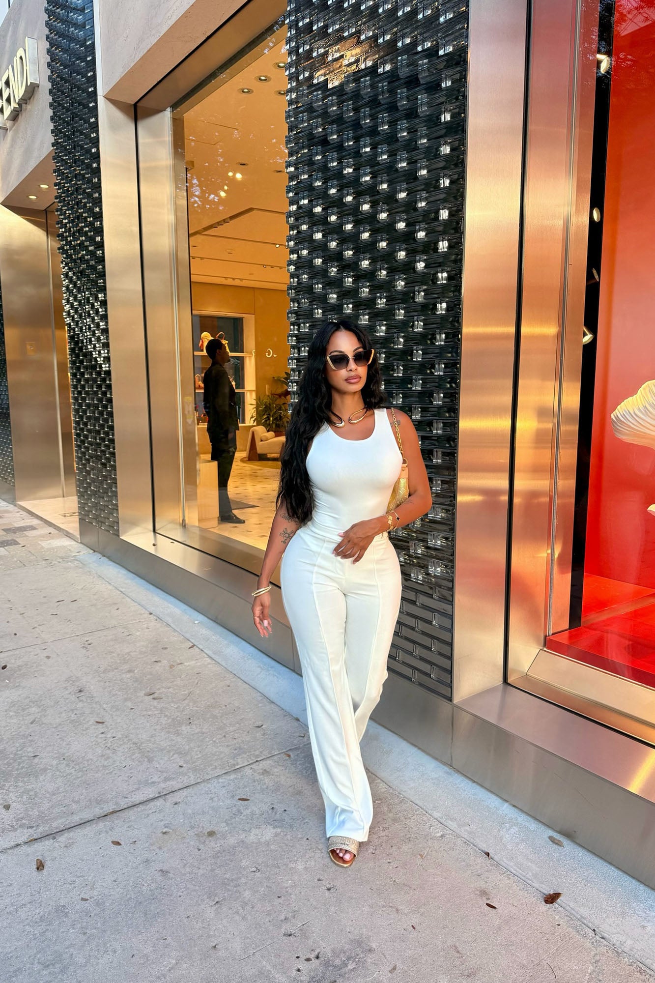 Call It Even Wide Leg Dress Pants - White | Fashion Nova