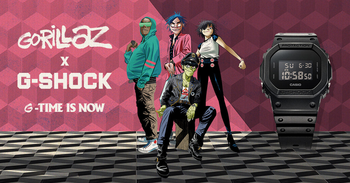 G-Shock x Gorillaz Collaborations – G Shock New Zealand