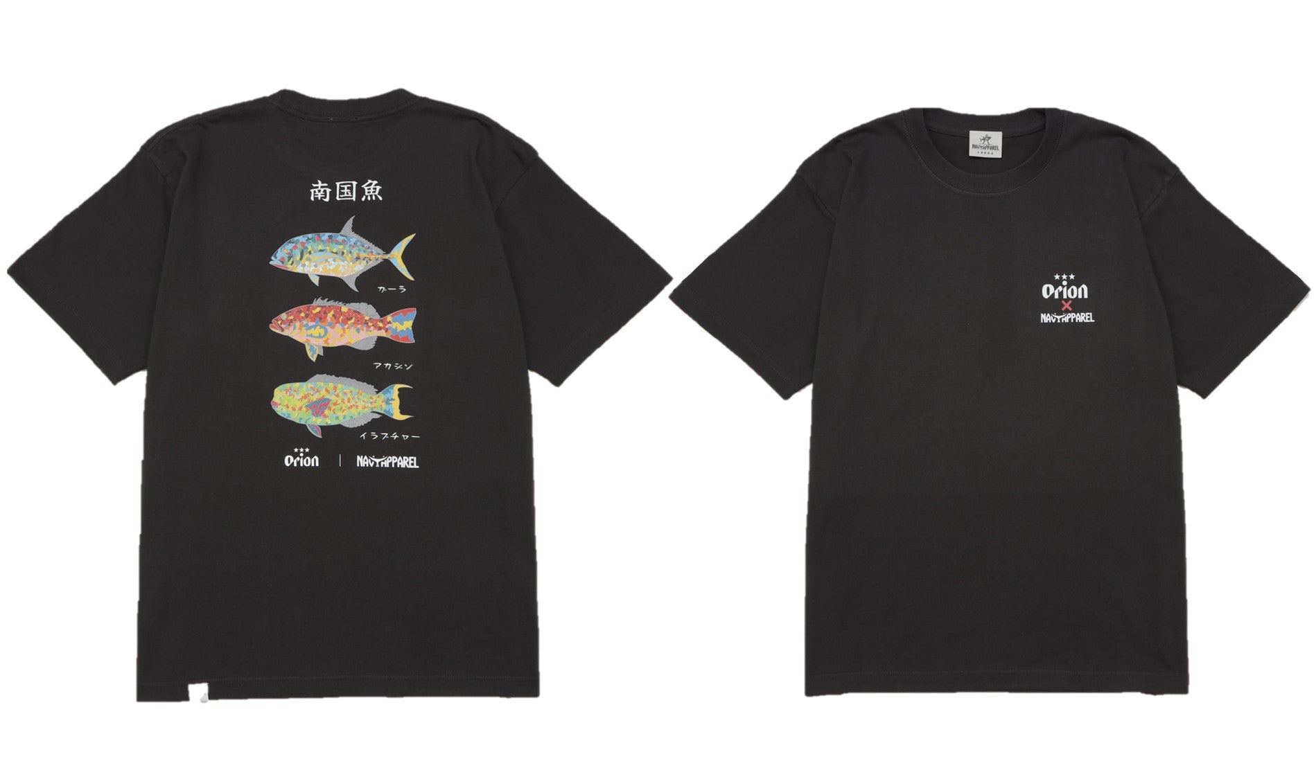 グッズ新商品】ORION×NAVY APPAREL 南国の魚を描いたTシャツ新作が登場