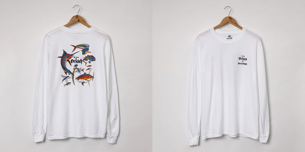 12/12新発売】navy apparel × ORIONの人気コラボ第3弾！ 南国の魚を色