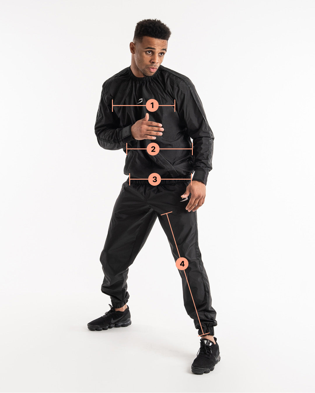 Hagler Sauna Suit 2.0 - Black | Essential Weight Loss Tool | BOXRAW