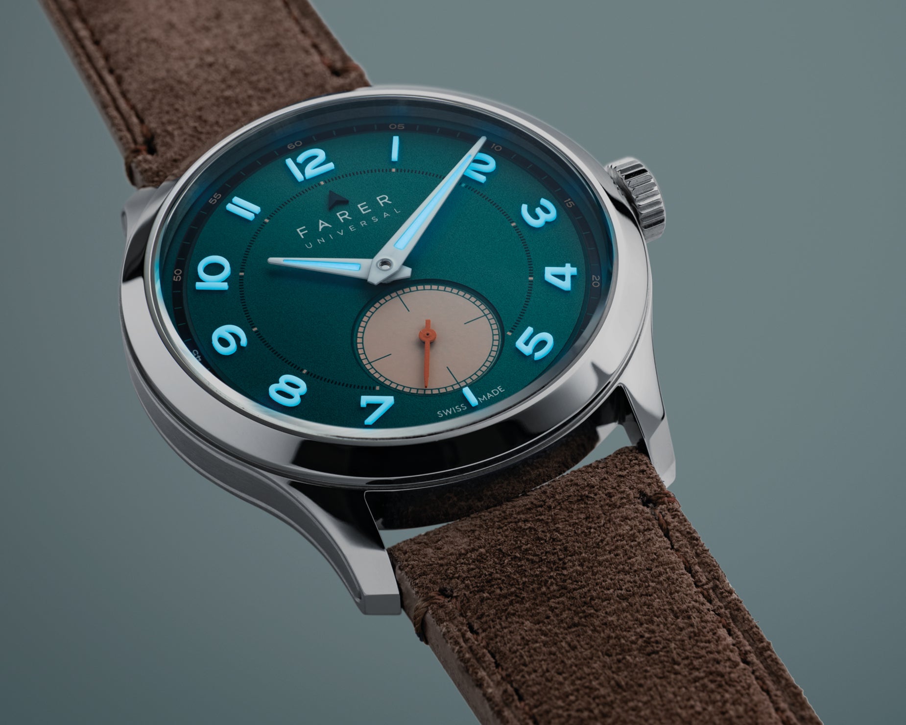 Farer USA - Lissom Forrest - 38mm Slimline Swiss-Made Mechanical