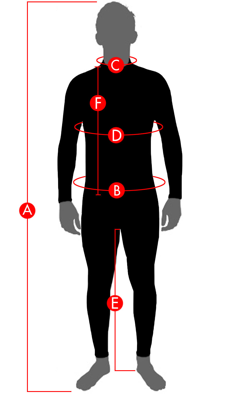 Rip Curl Sizing Chart | Information and Guides Pages
