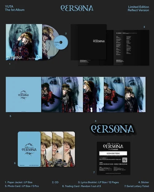 YUTA 1st Japanese Album - Persona (Reflect Ver.) – Choice Music LA