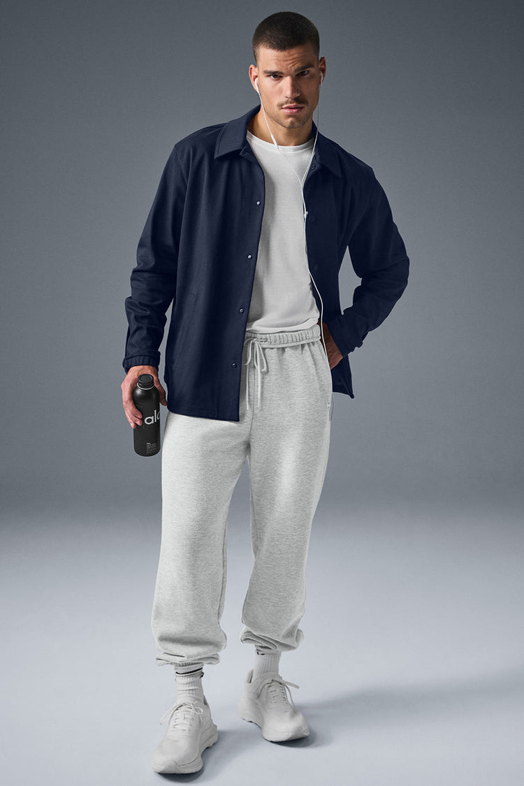 Edition Sueded Jacket - Navy | ALO