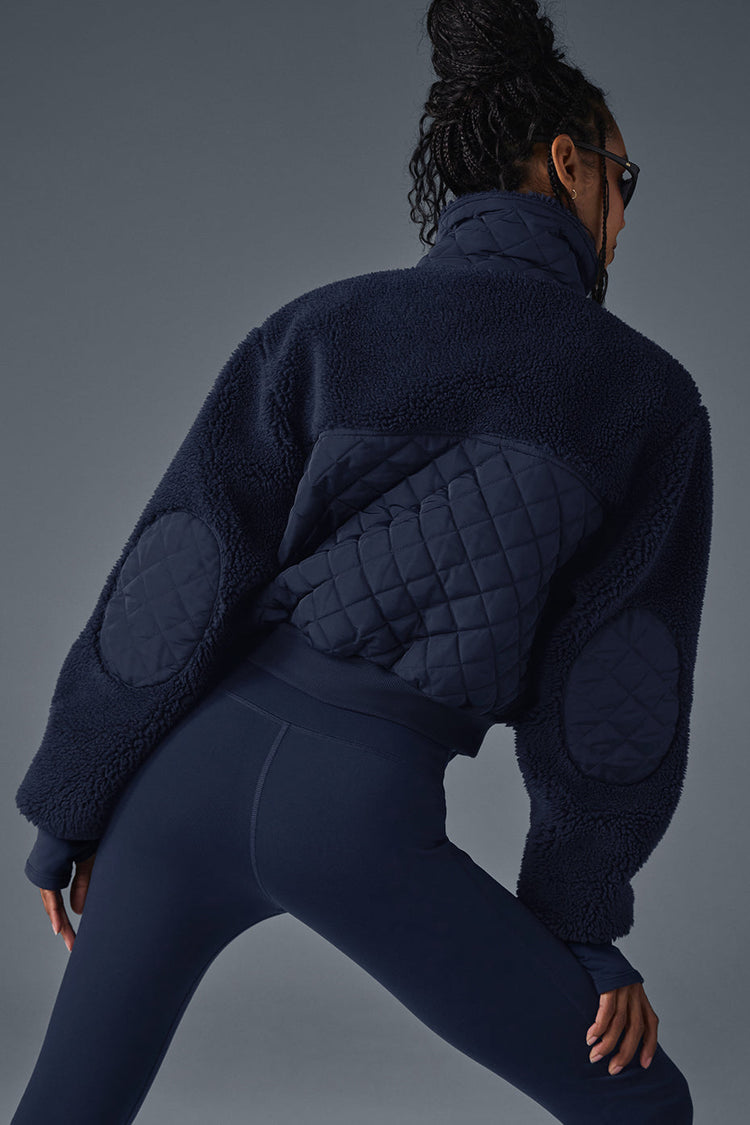 Sherpa Edge Bomber - Navy | ALO