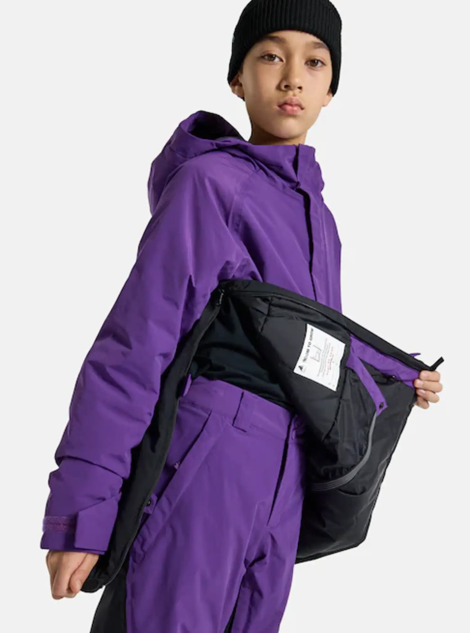 Burton Kids Frostner 2L Anorak - Yellow Turtle
