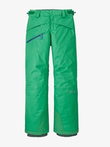 Patagonia Boys Snowshot Snow Pants - Yellow Turtle
