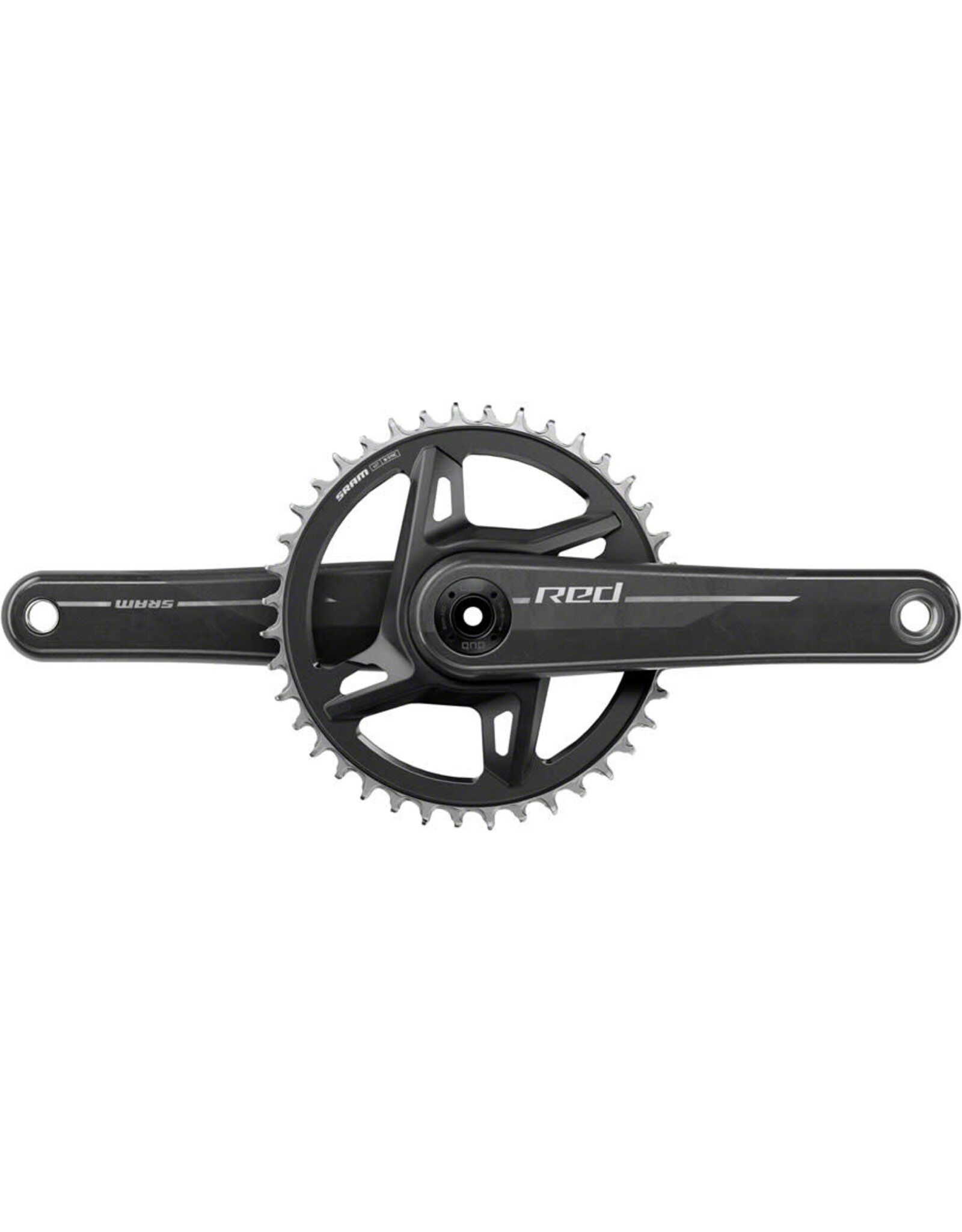 SRAM RED 1x XPLR Wide Crankset - 13-Speed, 40t, 8-Bolt Direct