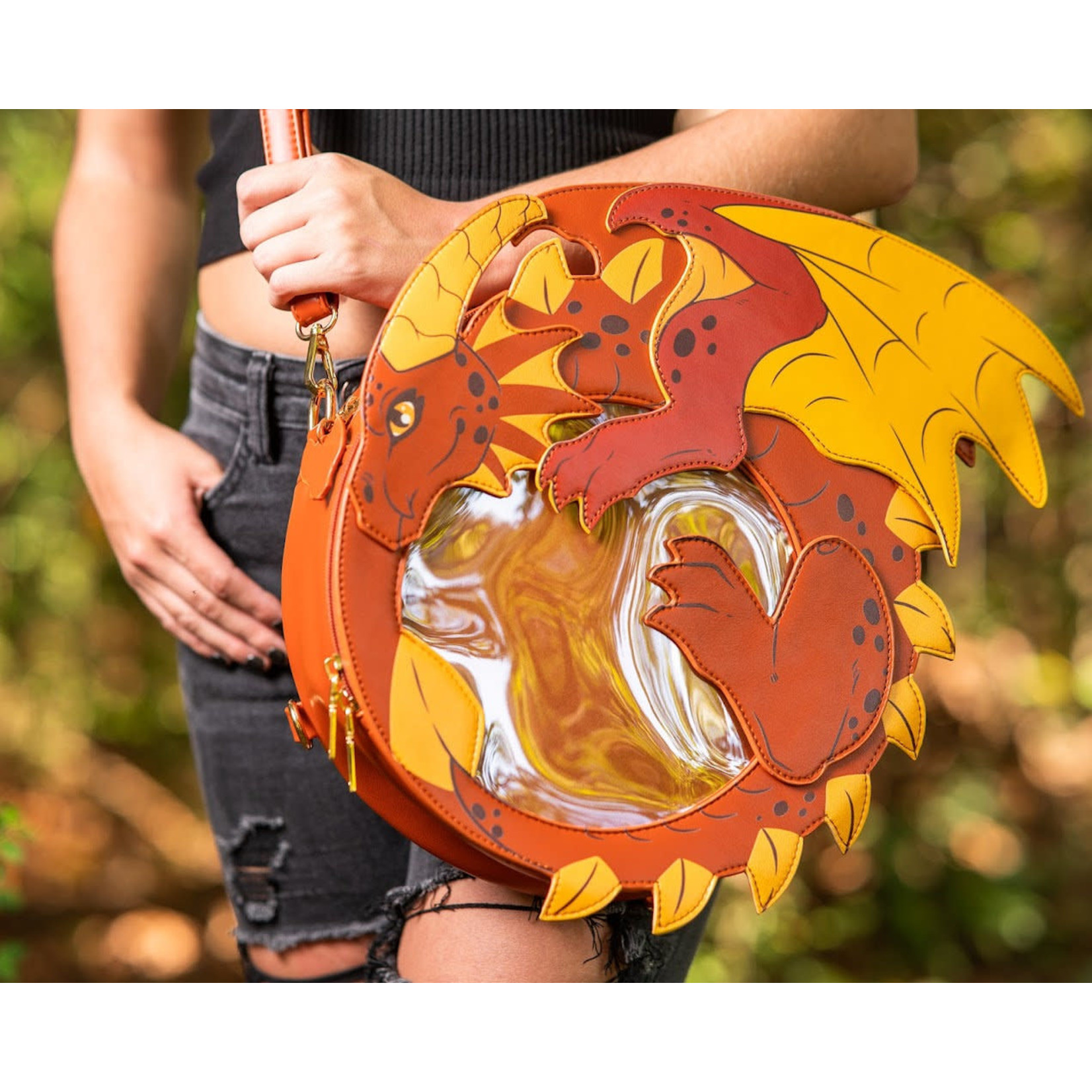 Dragon Companion ITA Bag - Holo Silver - The Wandering Dragon Game