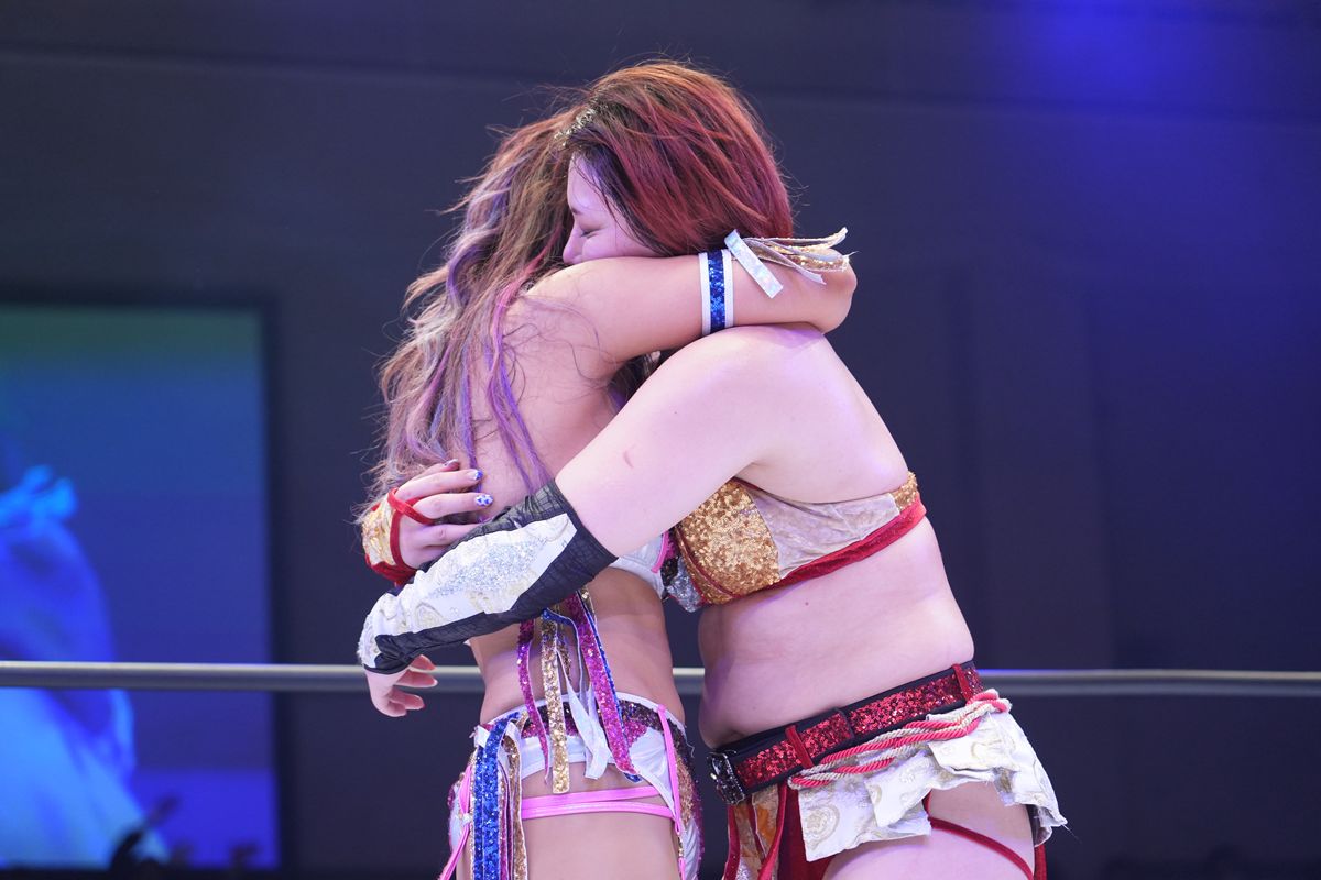 スターダム】舞華、白川未奈を涙の激闘で送り出し「負けん気の強さが