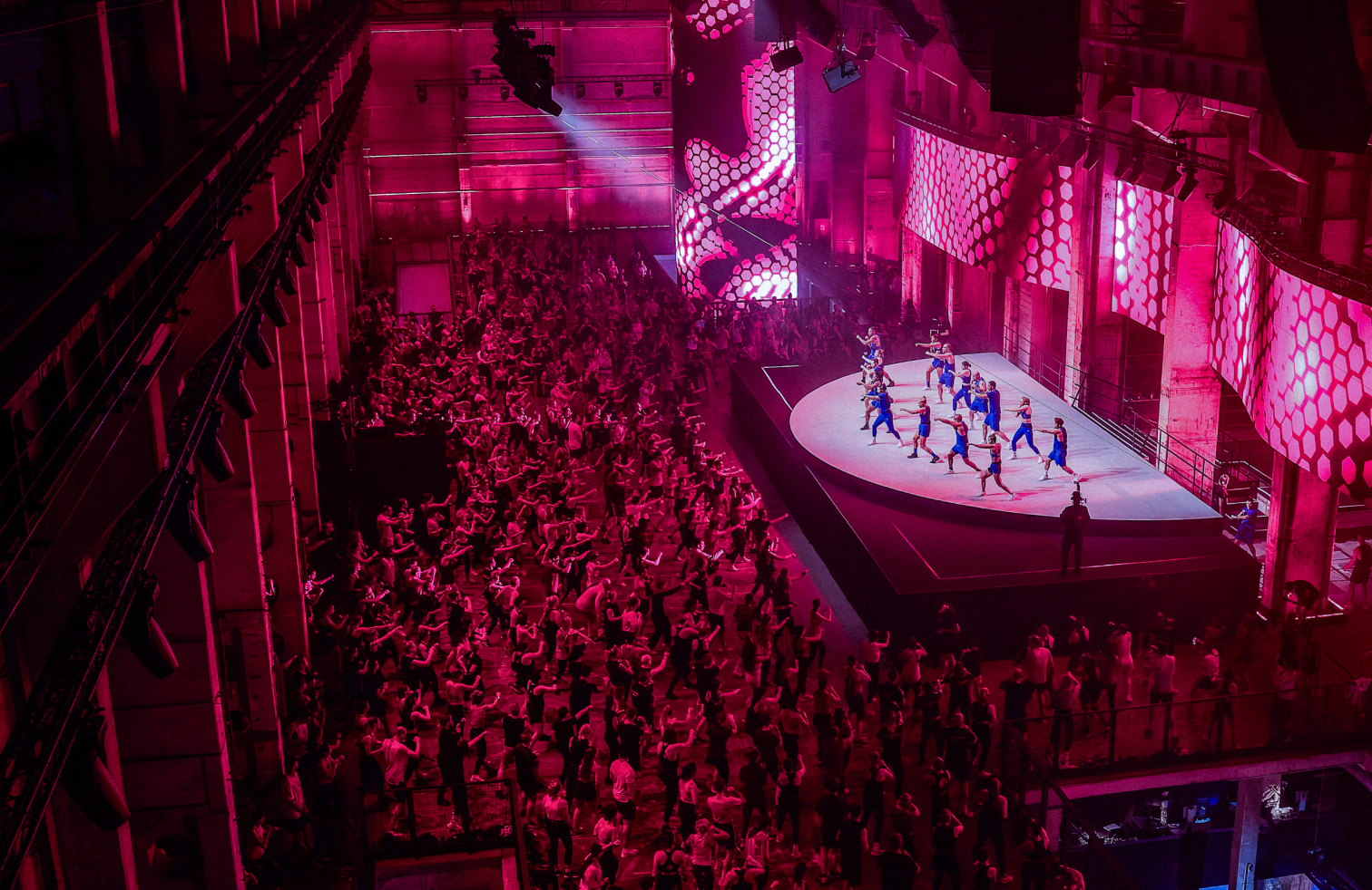 世界が熱狂するフィットネスイベント「Les 未使用 会場限定 Reebok Les