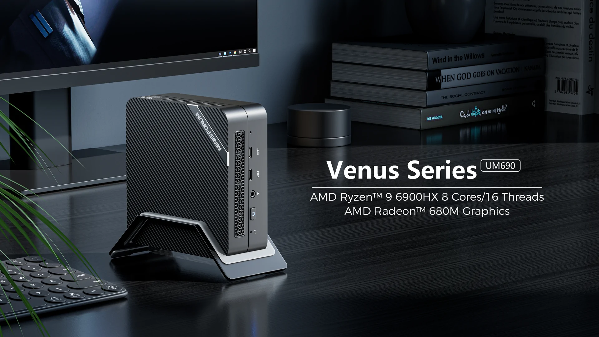 MINISFORUM's UM690 Venus MINI PC Now Available: AMD Ryzen 9 6900HX