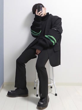 RAF SIMONS（ラフシモンズ）の「Raf Simons - ニットアームウォーマー