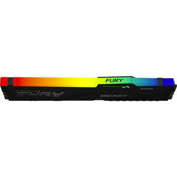 Memorie Kingston Fury Beast RGB Black AMD EXPO/Intel XMP 3.0 8GB